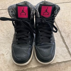 Air Jordan Retro with Faux Fur